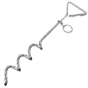 Спиральный колышек-штопор Sprenger для привязи собак, 8-9 мм, 46 см