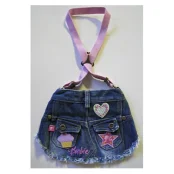 Котоновая юбочка Monkey Daze Barbie Skirt Denim для собак, размер XS, синий