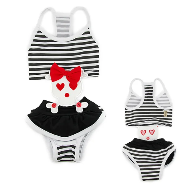 Купальний костюм Monkey Daze Skull Bathing Suit для собак, череп, S