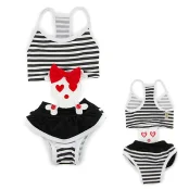 Купальный костюм Monkey Daze Skull Bathing Suit для собак, череп, XXS