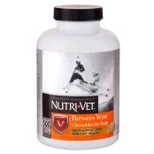 Жевательные таблетки Nutri-Vet Brewers Yeast для кожи и шерсти у собак, 500 табл