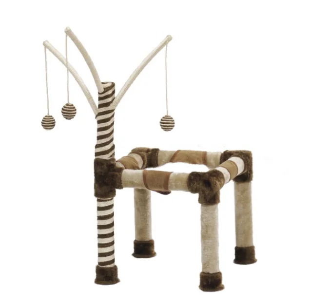 Сборный игровой комплекс Pet Products Catrix для кошек, 180 х 86 х 46 см