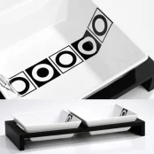 Набор керамических мисок Pet Products Ямото для собак, 46×22×9 см