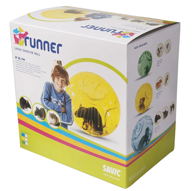 Прогулянковий куля Savic Runner Large для гризунів, пластик, 25 см