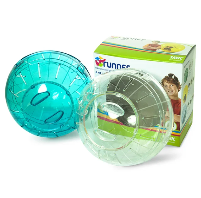 Прогулянковий куля Savic Runner Medium для хом'яків, пластик, 18 см