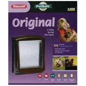 Дверцята PetSafe Staywell Original для котів і собак середніх порід до 18 кг, коричневі, 352х294 мм