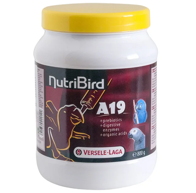 Полноценный корм Versele-Laga NutriBird A19 For Baby Birds для птенцов крупных попугаев, 3 кг