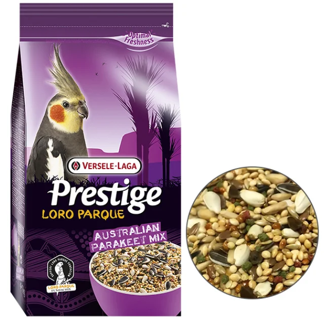Корм Versele-Laga Prestige Loro Parque Australian Parakeet Mix для австралійських папуг, 20 кг