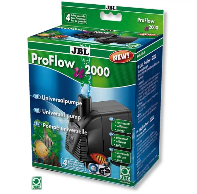 Універсальна помпа JBL ProFlow u2000 для циркуляції води в акваріумах і тераріумах, 2000 л / ч