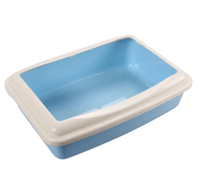 Туалет с бортиком AnimAll A 951, 41х30х11.7 см, голубой