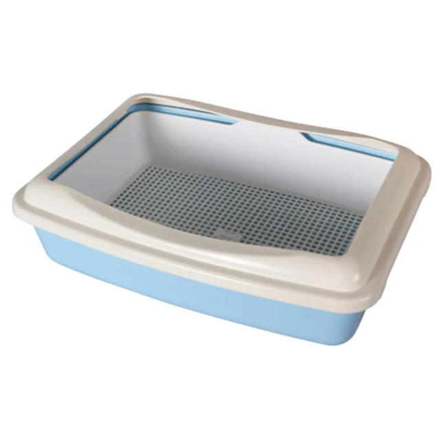 Туалет під наповнювач AnimAll з сіткою і бортиком, 41х30х12 см