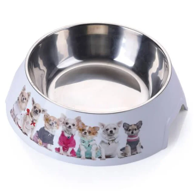 Пластикова миска AnimAll з металевою вставкою