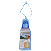 Поилка AnimAll дорожная для животных S, 300 мл, голубая