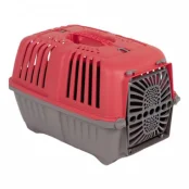 Переноска MPS Pratico 1 для котів і собак, червона, 48×31.5×33 см