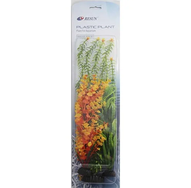 Набор аквариумных растений Resun PLK 136, пластик, 3 шт