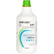 Препарат проти кокцидіозу Bayer Baycox Байкокс, кокцидіостатик, 2.5%, 1 л