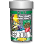 Основний корм преміум-класу JBL Spirulina для водорослеедов, 100 мл Основний корм преміум-класу JBL Spirulina для водорослеедов, 100 мл