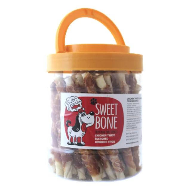Лакомство Sweet Bone Мясо Курицы на воловьей палочке 500 г