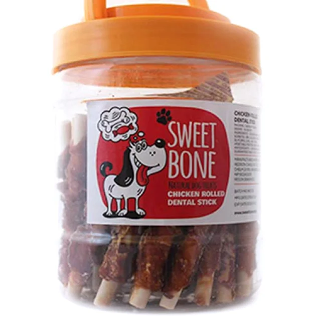 Лакомство Sweet Bone Мясо Курицы на палочке для зубов 500 г