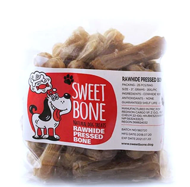 Лакомство Sweet Bone Кость натуральная прессованная 25 шт/упак, 500 г