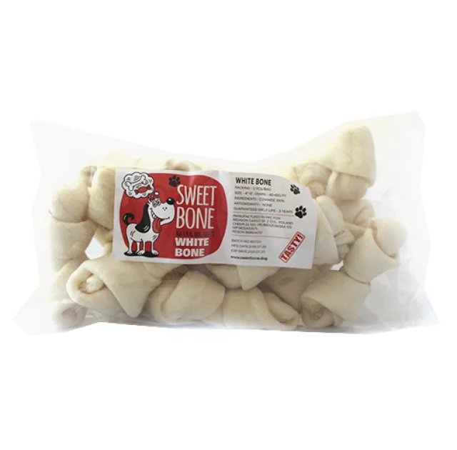 Лакомство Sweet Bone Кость белая дутая Дента 12 шт/упак, 480 г