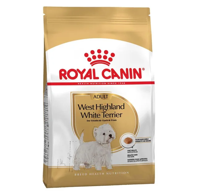 Сухой корм Royal Canin West Highland White Terrier Adult для вест хайленд уайт терьеров, 3 кг