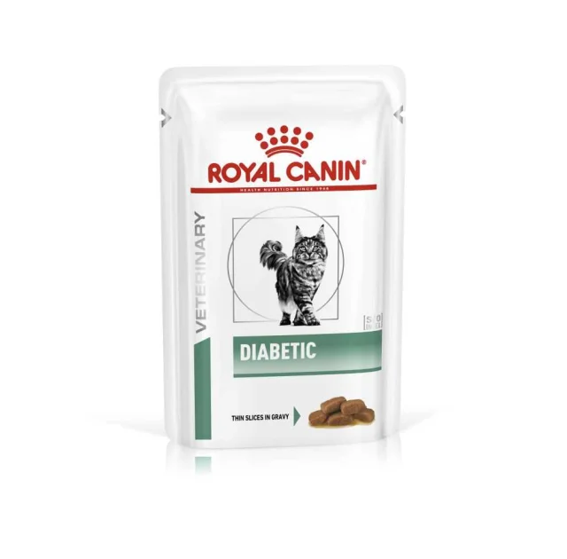 Вологий корм Royal Canin Diabetic при цукровому діабеті у кішок, 85 г