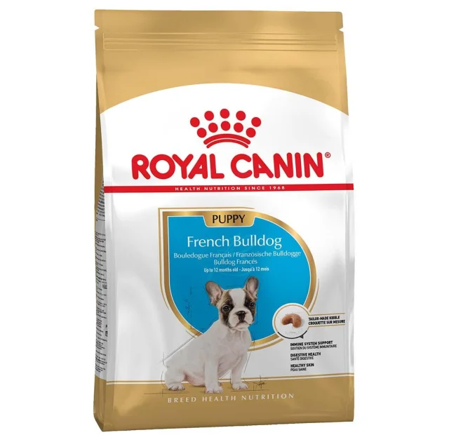 Сухой корм Royal Canin French Bulldog Puppy для щенка французского бульдога до 12 месяцев, 1 кг