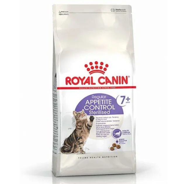 Сухий корм Royal Canin Sterilised Appetite Control 7 + для стерилізованих кішок від 7 років, 400 г