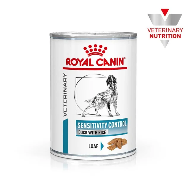 Вологий корм Royal Canin Sensitivity Control при харчової алергії у собак, утка, 410 г