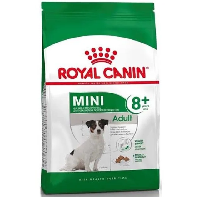 Сухий корм Royal Canin Mini Adult 8+ для собак дрібних порід старше 8 років, 2 кг