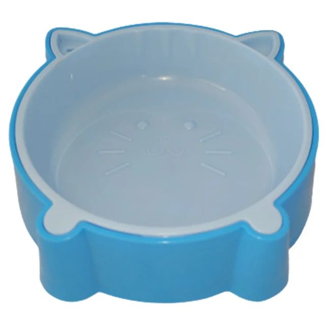 Пластикова миска AnimAll для котів S, 200 мл, блакитна