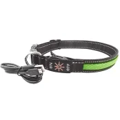 Ошейник LED AnimAll для собак S 2,5/30-40 см, зеленый