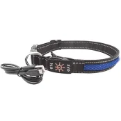 Ошейник LED AnimAll для собак M 2,5/40-50 см, синий