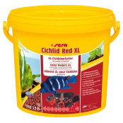 Sera Cichlid Red XL гранули для великих м'ясоїдних цихлид, 10000 мл Sera Cichlid Red XL гранули для великих м'ясоїдних цихлид, 10000 мл