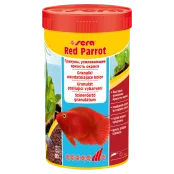 Sera Red Parrot корм для рыб красный папугай, 250 мл Sera Red Parrot корм для рыб красный папугай, 250 мл