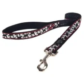 Повідець Фенсі для собак S, 1.8 принт чорно-білий