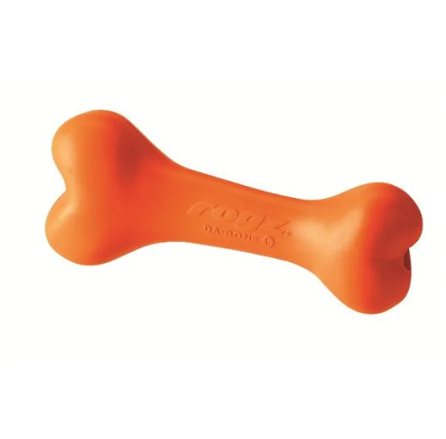 Игрушка Rogz DaBone для собак S оранжевый