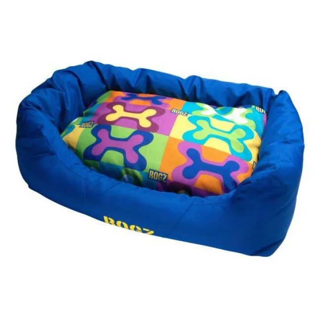 Лежак Rogz Spice Podz для собак, поп арт, 56x35x22 см