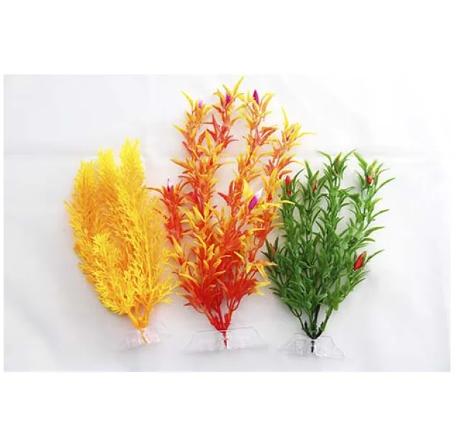 Набор аквариумных растений Resun PLK 134, пластик, 3 шт