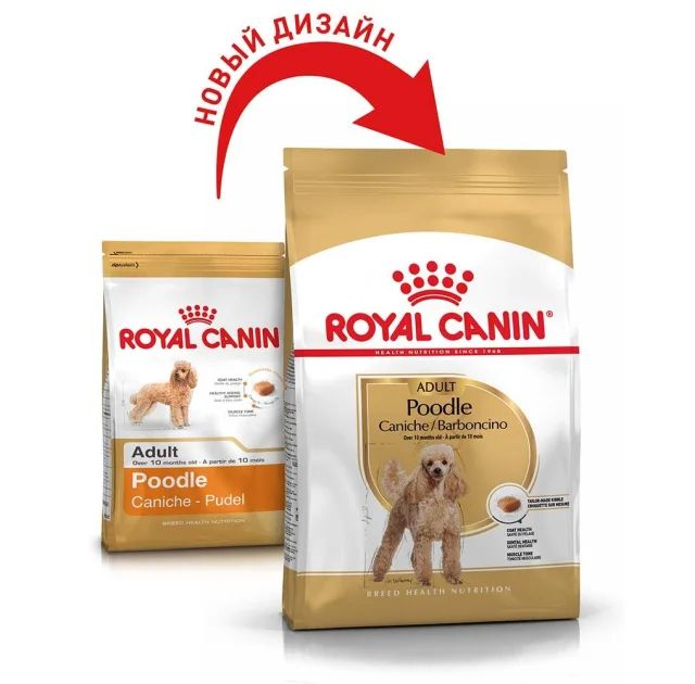 Сухий корм Royal Canin Poodle Adult для пуделів, 1.5 кг
