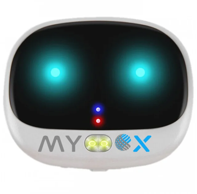 GPS Нашийник MYOX MPT-47CW для котів, білий