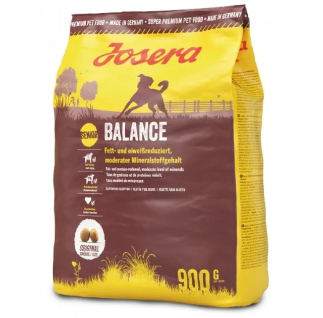 Сухий корм Josera Senior Balance для дорослих собак похилого віку з низькою потребою в енергії, 900 г