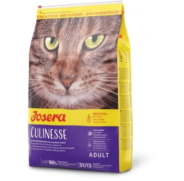 Сухой корм Josera Adult Culinesse для привередливых кошек, с лососем, 400 г