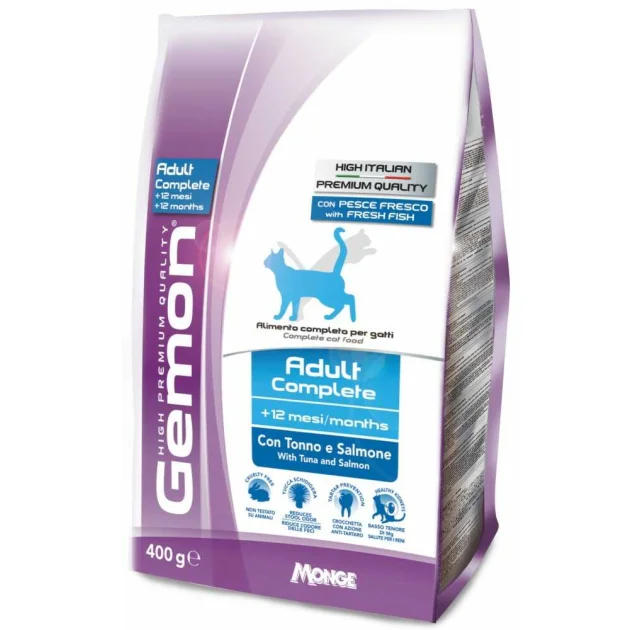 Сухий корм GEMON CAT Adult Complete тунець з лососем 0,4 кг