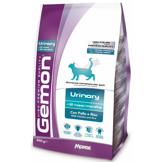 Сухий корм GEMON CAT Urinary курка з рисом 0,4 кг