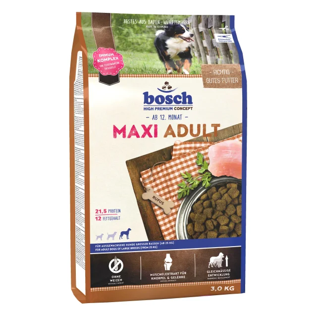 Сухой корм Bosch HPC Maxi Adult, для собак, 3 кг