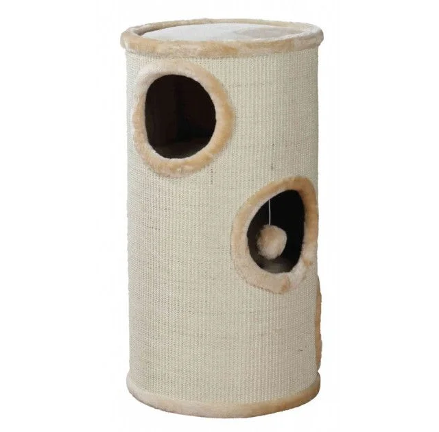 Дряпка Trixie Samuel башня для кошек, 36х70 см, бежевая