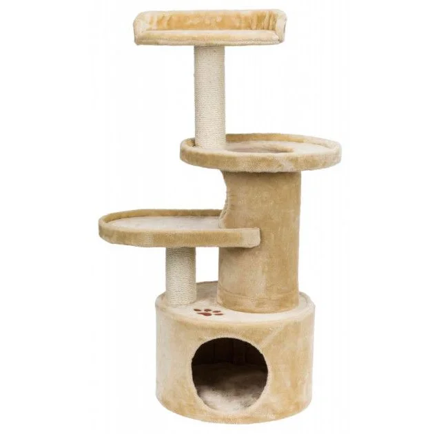 Дряпка с домиком Trixie для кошек, 105 см, бежевая