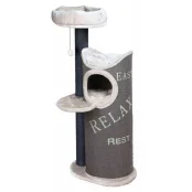 Игровой комплекс Trixie Juana с домиком-башня, для кошек, 46х57х134 см, серый